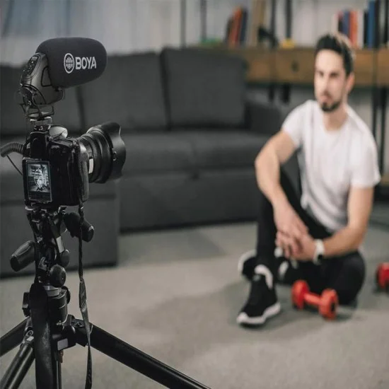 BOYA On-Camera Shotgun Microphone - Black
